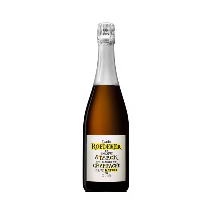 Louis Roederer Et Philippe Starck Brut Nature 2009 - 1