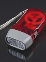 Linterna Mini LED De Autogeneración Con Manivela Dinamotriz En 3 Colores (Amarillo Rojo Azul) Para Camping Y Uso Doméstico Luz Portátil Para Exteriores - details 8