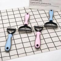 Cepillo De Aseo Para Mascotas Herramienta De Pelaje De Perro Y Gato Eliminador De Pelo Para Cachorros Y Perros Tamaño 17X9cm 17X7cm Material Acero Inoxidable - details 9