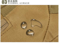 Mochara de camuflaje, Bolsa de senderismo, mochila de equipamiento de Ocio Repelente al agua para Aventuras al Aire Libre - details 21