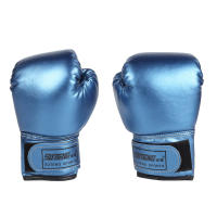Guantes De Boxeo Para Niños 2Pcs Entrenamiento De Golpes Sparring De Kickboxing Protección De Mano Mitts Azul Negro Rojo Fitness - details 10