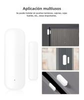 Sensor De Puerta Inteligente WiFi Tuya Sensor De Ventana Detectores De Apertura/Cierre Para Hogar Inteligente Compatible Con Google Home Alexa - details 4