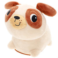 Winfun - Perro de juguete con melodías, 13x17x15 cm, textura suave, ladra y emite sonidos, peluche interactivo, mascotas juguetes, perros de peluche realistas con movimiento, perritos de juguete que andan, Regalo niños 6 meses - details 0