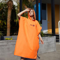 Poncho De Playa Con Capucha Para Adultos Toalla De Natación Con Capucha Microfibra Toalla De Baño Para Cambio Rápido Después De La Natación O Uso En La Playa - details 8