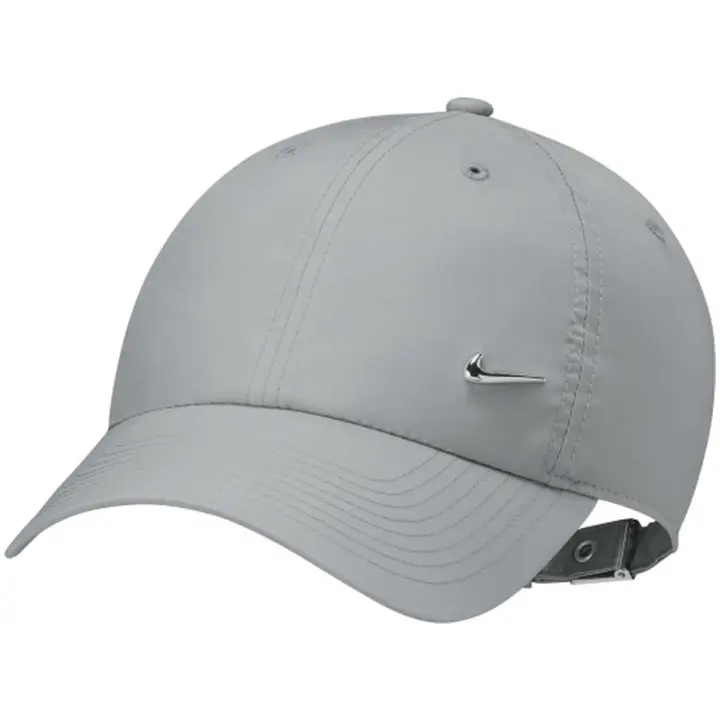 Gorra U Nk Df Club Cap U Cb Mtswsh L Para Unisex En Color Gris - 1