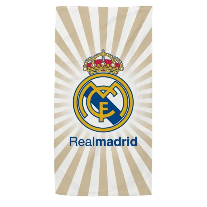 Toalla Microfibra Playa Piscina Real Madrid Sol Oficial 70x140cm - 1