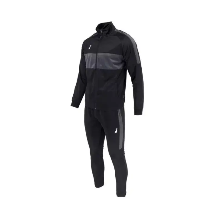 Chándal Hombre Joluvi Negro y Gris - Estilo Elegante y Cómodo - 1