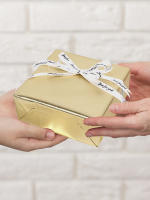 Papel De Embalaje Para Regalos 3m*43cm Mate Oro Para Árbol De Navidad Cumpleaños Y Festividades Papel De Artesanía Recubierto - details 3
