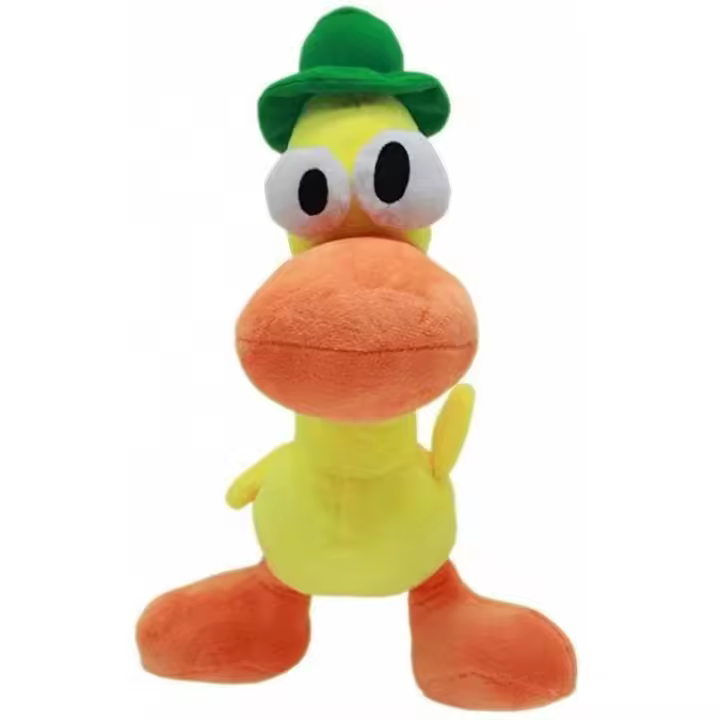 PELUCHE PATO MUSICAL POCOYO Y SUS AMIGOS DE BANDAI - 1