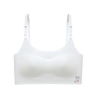 Sujetador Deportivo Para Niñas 10-16T Cruzado Sin Costuras Con Cojín Desmontable Cómodo Y Ajustable Para Entrenamiento - details 5