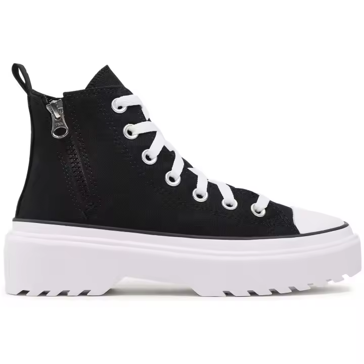 Zapatillas Converse Chuck Taylor All Star Lugged Lift para niños unisex en color negro - 1
