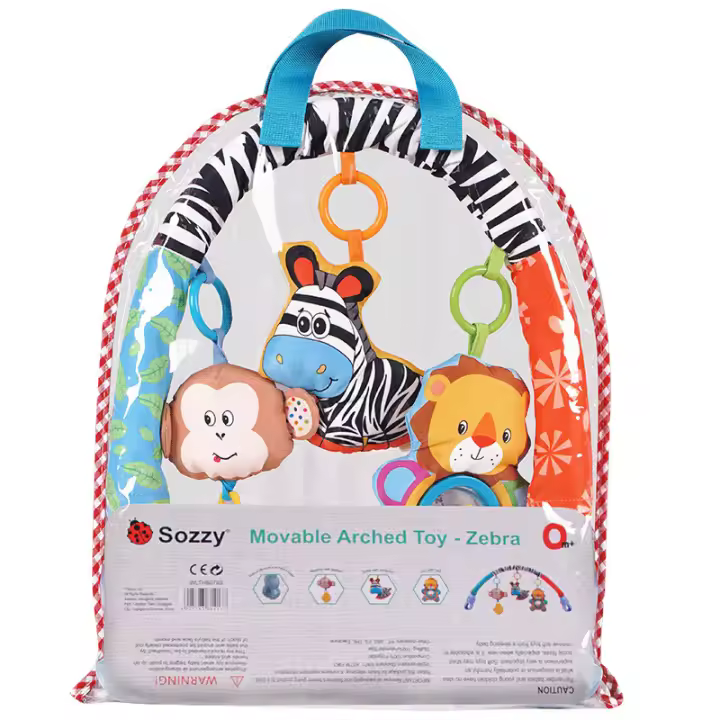 Carrito colgante Sozzy, cama colgante, clip para cochecito de bebé, colgante para cochecito de bebé, juguete con clip para cochecito de bebé, 0-1 años - 1
