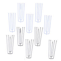 50Pcs Anillos De Cortina De Metal Anti-óxido Clip De Tela Para Cortina Accesorios De Cortina Modernos Tipo De Anillo De Cortina - details 0
