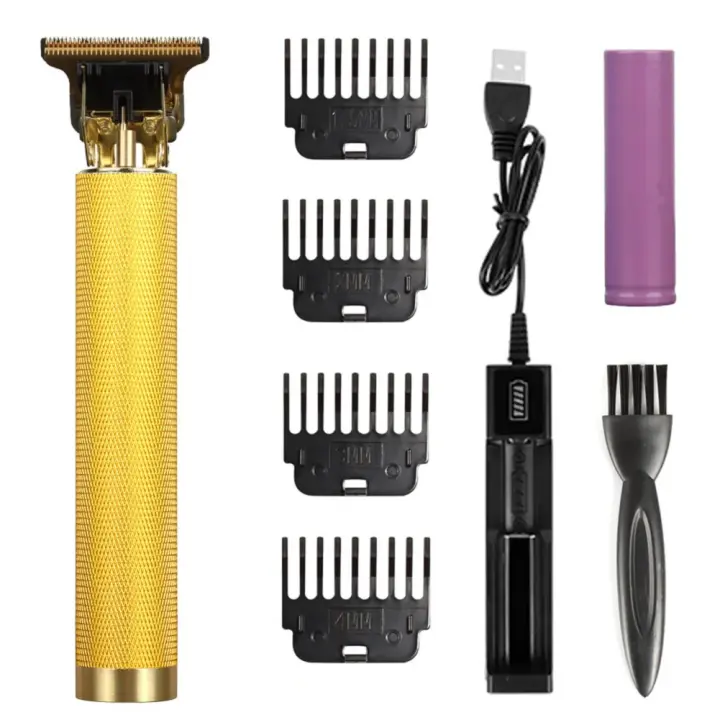 Cortadora de pelo eléctrica SS1404 USB para hombres, cortadora de pelo recargable, afeitadora profesional, recortadora de barba - 1