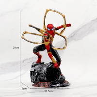 Figura De Acción Spider-Man 24cm Super Héroe Regalo De Navidad Para Niños Muñeca De Película Y Televisión PVC Edición Original - details 4