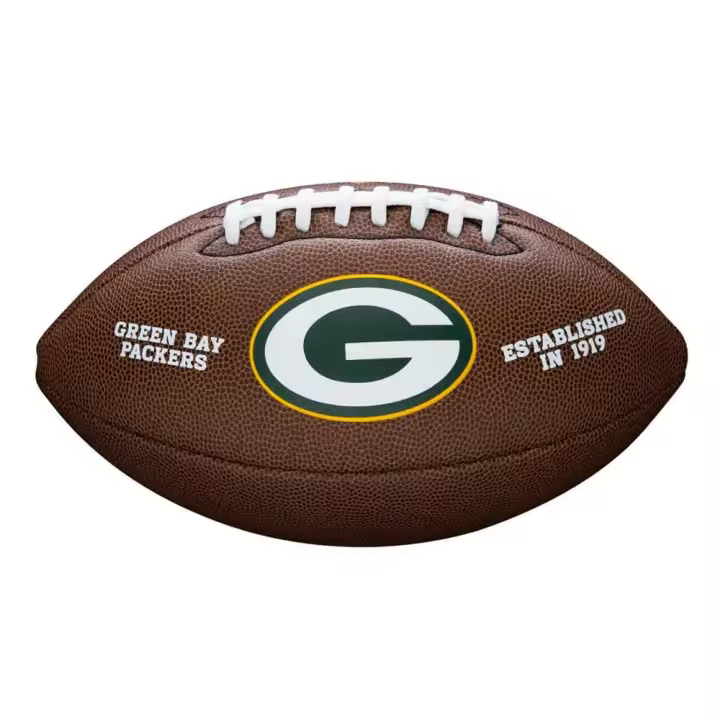 Wilson Balón De Fútbol Americano Nfl Backyard Legend Green Bay Packers - 1