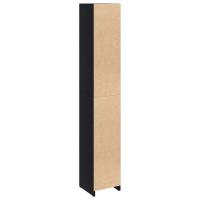 Armario de baño vidaXL Negro Roble 30x30x183,5 cm Madera elaborada - details 3