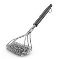 Cepillo De Limpieza Para Barbacoa En Acero Inoxidable Cerdas No Adherentes Herramienta De Accesorios Para Barbacoa Y Asadores - details 10