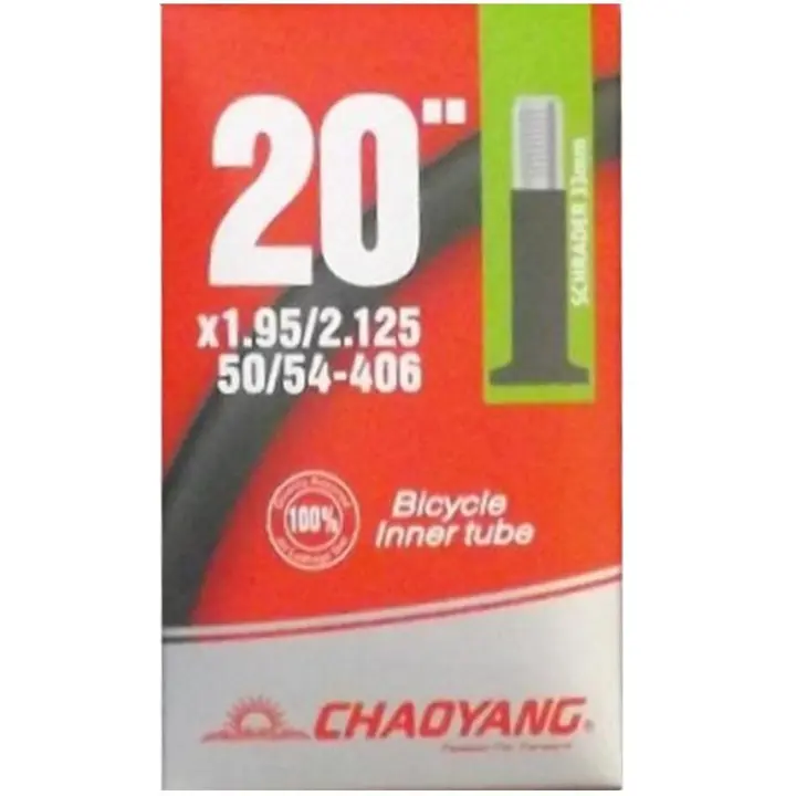 Cámara Chaoyang 20" X 1.95/2.125 AV para BMX - 1