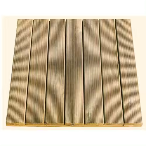 Baldosa Madera Recta 50x50x3,2 cm - 1