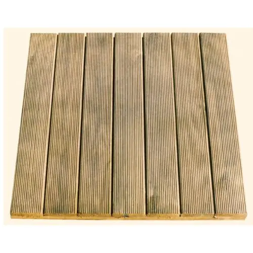 Baldosa Madera Recta 50x50x3,2 cm - 1