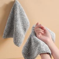 Toalla Japonesa De Absorción Gruesa Para El Hogar 5pcs Tela De Microfibra Para Cocina Resistente Al Químico No Terry - details 4
