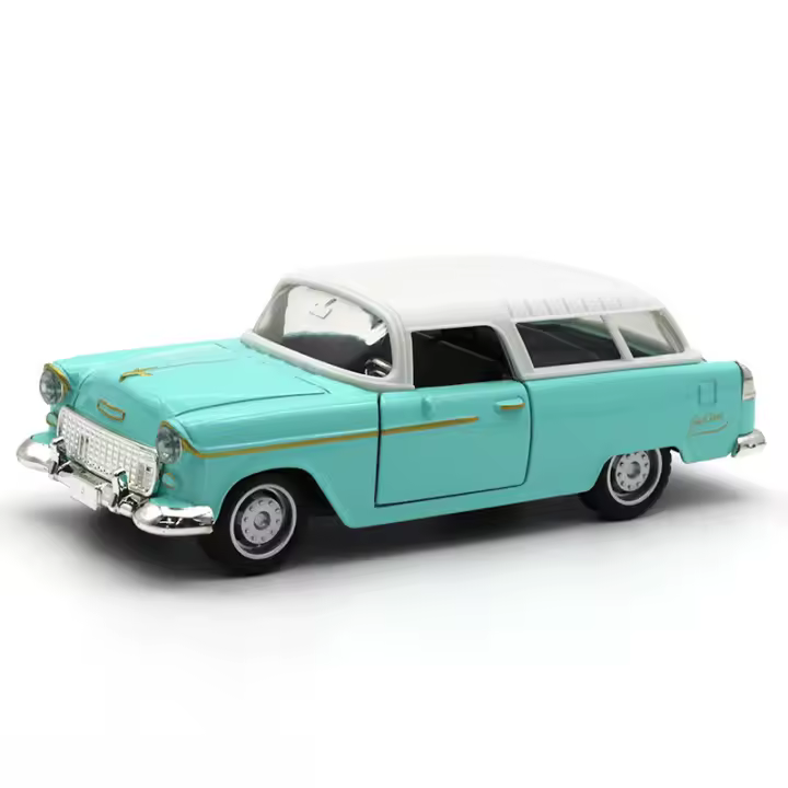 Modelo De Coche De Escala 1:32 Para Niños Juguete De Cobre Fundido Coche Con Retroceso Decoración Regalo Para Niños De 4 a 12 Años - 1
