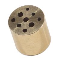 Soporte De Incienso Con Nueve Agujeros De Flor Mini Loto De Cobre Quemador De Incienso Para Casa Estilo De Té Sandálias Base Para Madera De Sándalo - details 12