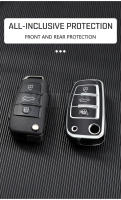 Funda De Llave De Coche TPU Para Audi A3 8L 8P A4 B6 B7 B8 A6 C5 C6 4F RS3 Q3 Q7 TT 8L 8V S3 Protector De Porta Llaves Sin Clave - details 6