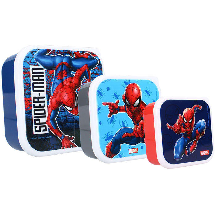 Assiette Enfant Spiderman - Plastique Sans BPA - Design Marvel Officiel - Pour Repas Fun Et Sécurisé