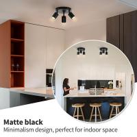 Spotlight LED GU10 Ajustable Para Techo Decoración De Casa Iluminación Interior Pasillo Tienda Lámpara De Traxión Moderna - details 23