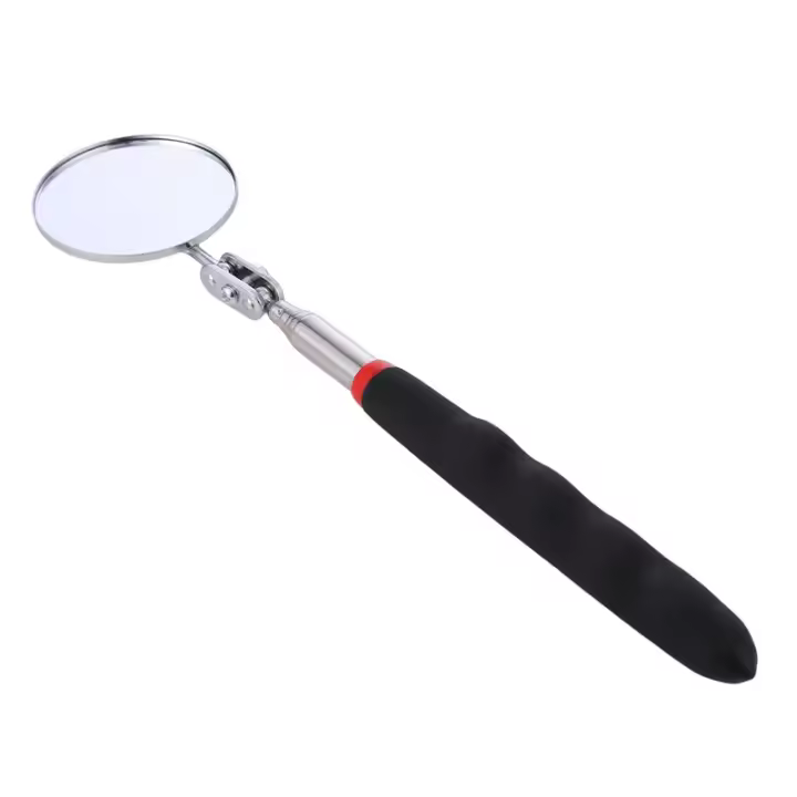 Espejo De Inspección 360° Con Luz LED Y Mango Telescopio Herramientas De Reparación Extensibles Para Mecánicos - 1