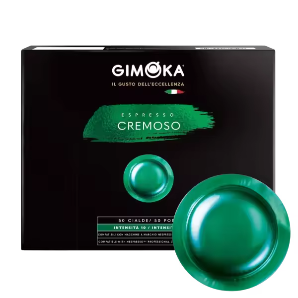 Cápsulas Nespresso PRO compatibles - Gimoka Cremoso. 50 unidades - 1