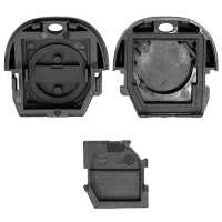 Ociodual Carcasa Llave de Mando 2 Botones Compatible con Nissan Micra Almera Primera X Trail, Funda Rígida Shell Case Cover - details 3