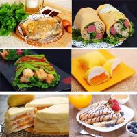 Herramienta De Espalda De Crepe Francesa Espátula Para Batido De Tortilla Acero Inoxidable Eco-amigable Para Cocina Y Panadería - details 1