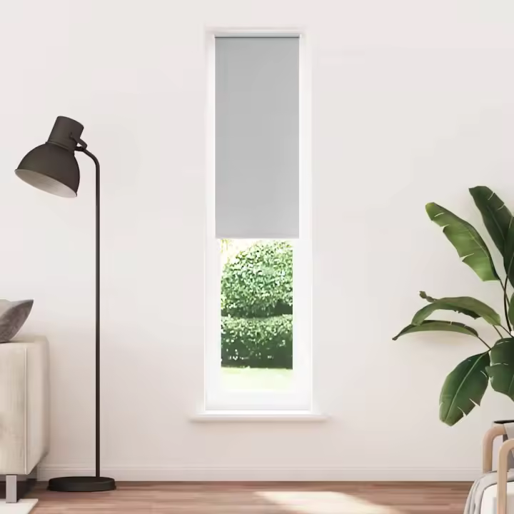 Estor Enrollable Opaco gris claro 50x210 cm Tela Ancho 45,7 cm - 1