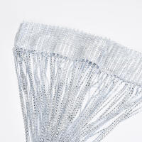Panel De Puerta Ventana Con Pantalla Antipolvo Tassel Beaded Cortinas Translúcidas Para Decoración De Habitaciones - details 6