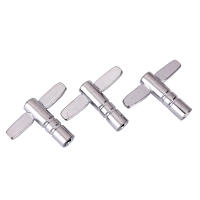 Llave De Ajuste De Cuero De Batería De Metal Silvery 3 Piezas 1/5" Herramienta De Llave De Agujero Diametro 5x5mm Para Batería De Snare - details 3