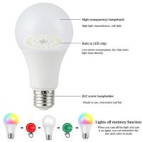 Bombilla LED Inteligente E27 220V RGB Cambio De Color 16 Colores Control Remoto 8M Iluminación Para Hogar Decoración De Fiesta - details 11