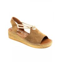 VIGUERA 2196 WHISKY Alpargatas de mujer 35899 25V ALPARGATA ABIERTA ELASTICOS WHISKY - details 1