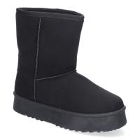 PuntoSalao Botas australianas altas con plataforma para mujer color negro VR3-596 - Unos Botínes para Mujer  Estilo Australianos  Lisos de Plataforma con Interior Forrado en Pelo  Detalles de Costura  Ideales para Invierno - details 1