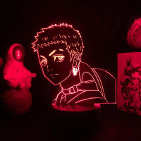 Figura De Anime Tokyo Revengers Lámpara 3D De Acrílico Iluminada Para Decoración De Habitación De Niños Regalo De Cumpleaños Luz Nocturna Con Control Remoto - details 1