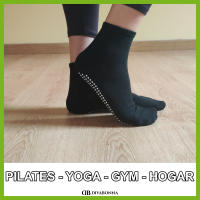 4 Pares Calcetines Antideslizantes Mujer y Calcetines Antideslizantes Hombre - Calcetines Yoga - Calcetines Pilates - details 5