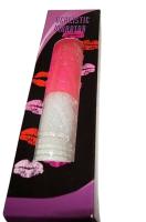 VIBRADOR ROSA Y BLANCO  VARIAS VELOCIDADES MARCA GENERICA - details 1