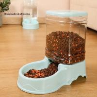 Dispensador Automático De Alimentos Para Perros Y Gatos 3.8L Material PP Tazón De Agua Y Alimentos Para Mascotas Grandes - details 4