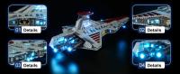 Kit De Luz LED Para Bloques De Construcción Star Wars Venator-Class Republic Attack Cruiser 75367 Luz Para Juguetes Electrónicos - details 4