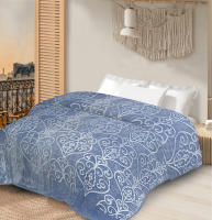 Manta de Raschel 210 x 230cm - Manta Terciopelo Extra Grande Suave y Acogedora para Cama, Cubrecama Multiuso, manta para invierno - details 3