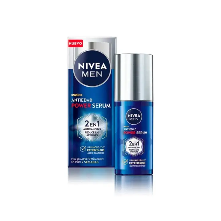 NIVEA MEN ANTIEDAD POWER LUMINOUS SERUM 30 ML - 1
