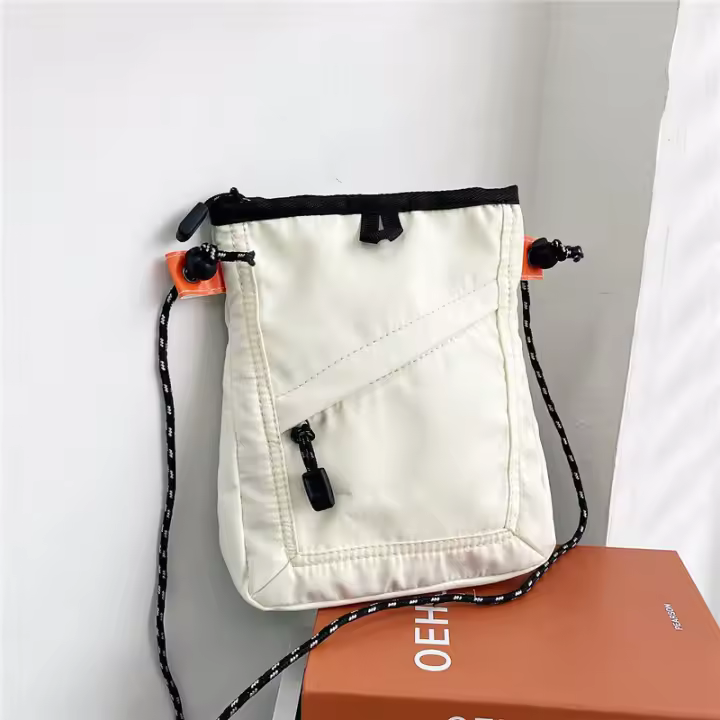 Bolso De Hombro Pequeño Y Resistente Al Agua Para Viajes 1 Pieza Unisex Deportivo Cruzado Bolsa De Mano Cuadrada Para Hombres Y Mujeres - 1