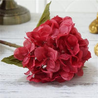 Ramo De Flores Artificiales De Algodón Para Boda Decoración De Vaso De Hydrangea De Otoño Para Hogar Navidad Decoración De Casamiento - details 10